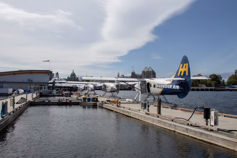 Прилет в Викторию