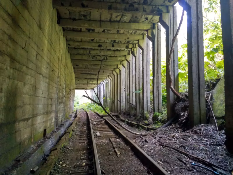 Галерея на выходе