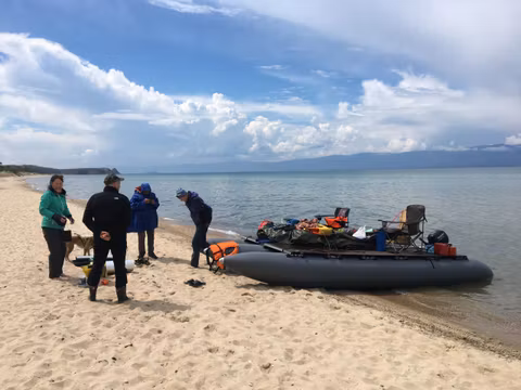 Вокруг Ольхона на тримаране