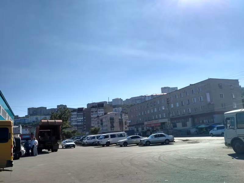 Пятак у автовокзала