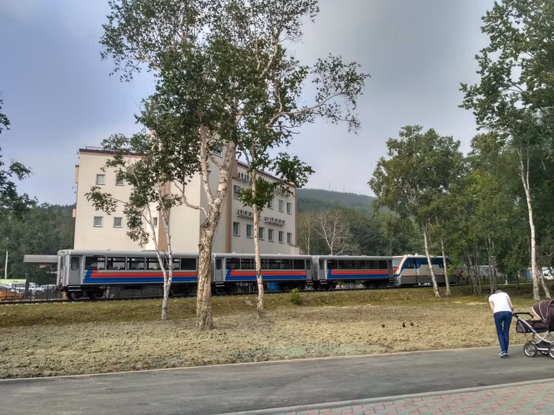 Детская жд в действии.